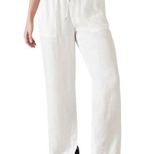 Athleta Retreat Linen wide length pants